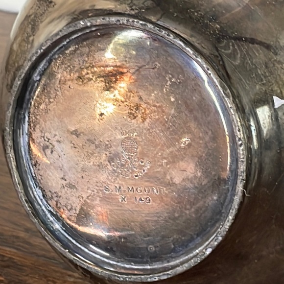 1857 Antique World Brand pint bowl with natural patina - Picture 4 of 7